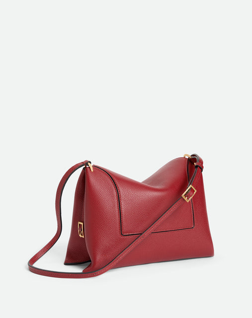 Penelope Slouch Bag - Scarlet Crust