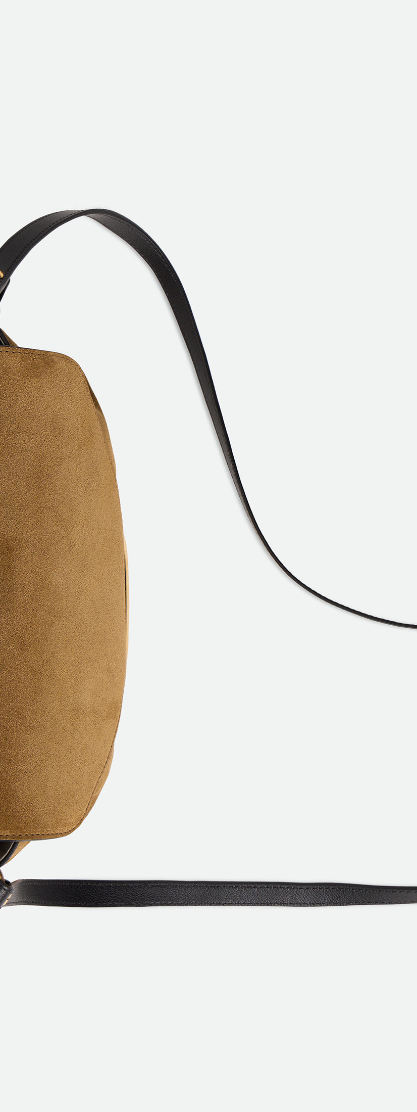 Veneto Shoulder Bag Small - Tabacco Suede – Wandler.com