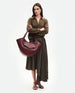 Hortensia Slouch Tote - Bordeaux