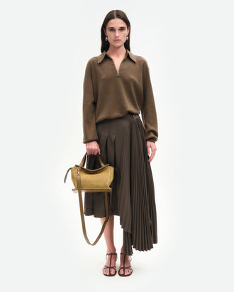 Ida Bag - Khaki Suede / Cabana