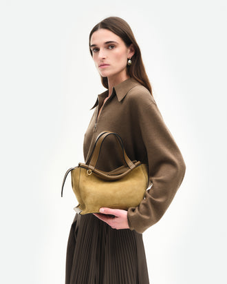 Ida Bag - Khaki Suede / Cabana
