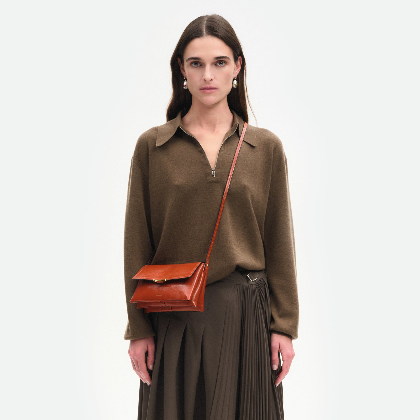 Ida Trio Bag - Carrot Glaze