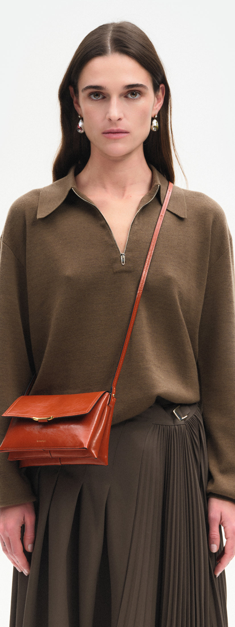 Ida Trio Bag - Carrot Glaze