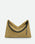 Penelope Tote - Khaki Suede / Black