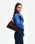 Penelope Tote Small - Acai Suede / Black