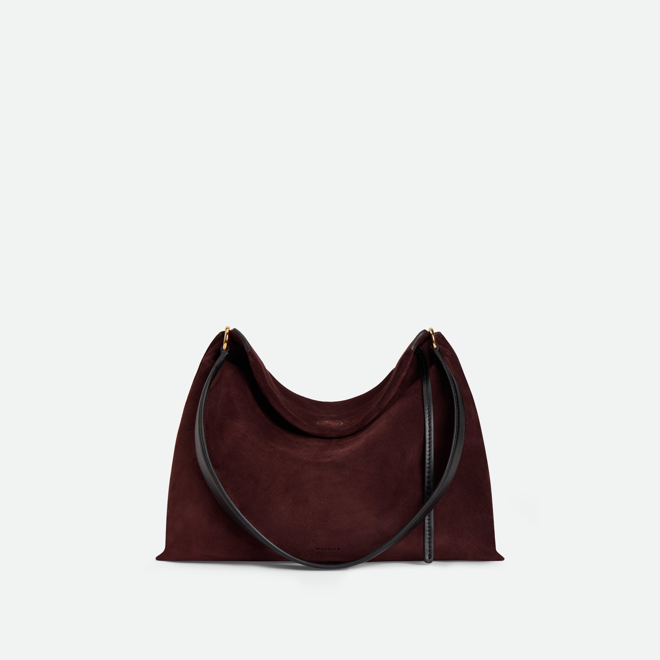 Wandler Penelope Tote Small Acai Suede / Black – Wandler.com
