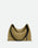 Penelope Tote Small - Khaki Suede / Black