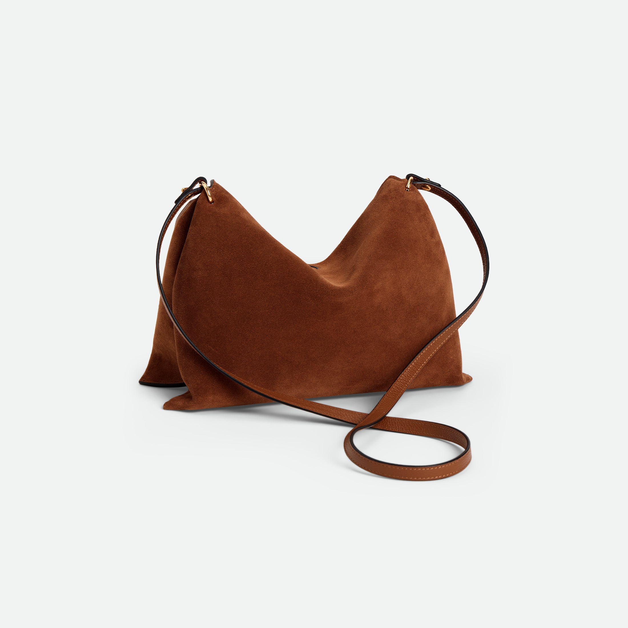 Wandler Penelope Tote Small Saddle Suede – Wandler.com