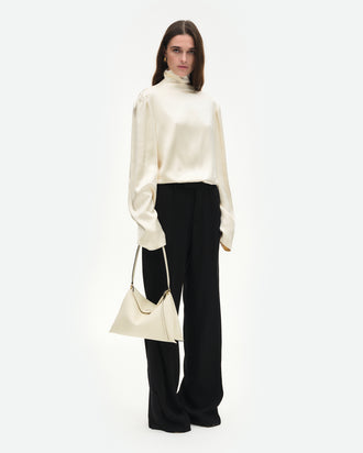 Penelope Tote Small - White Crust