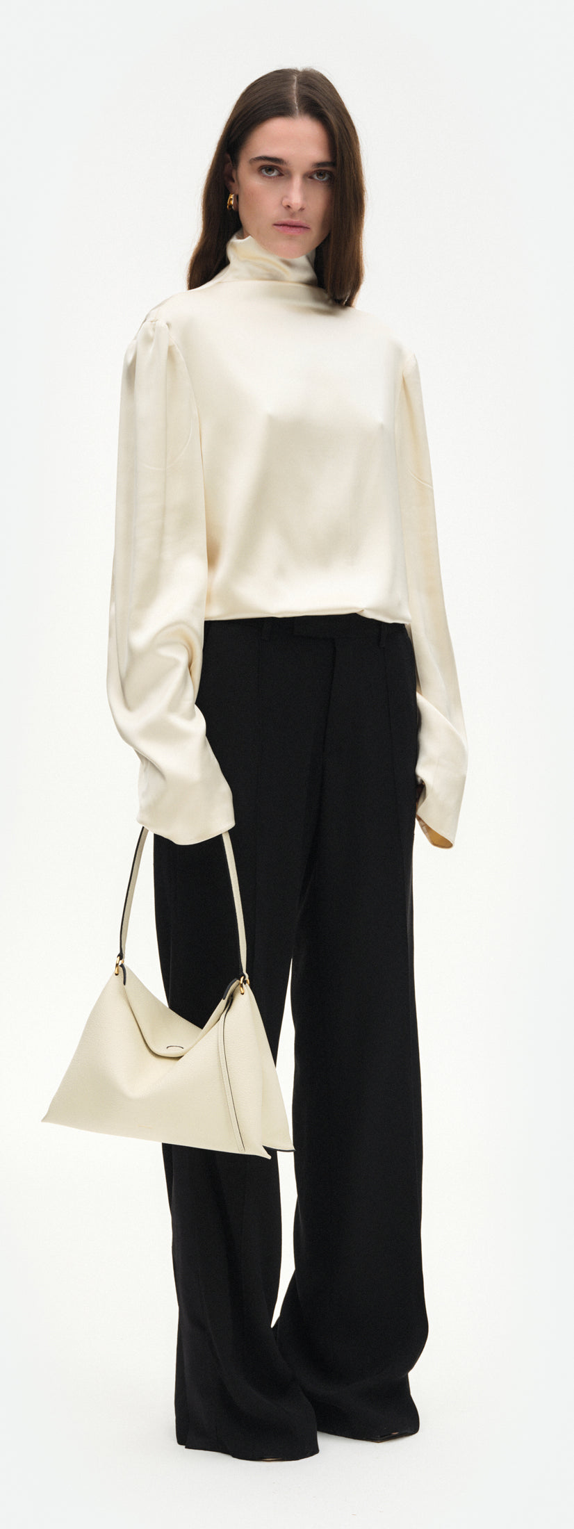 Penelope Tote Small - White Crust