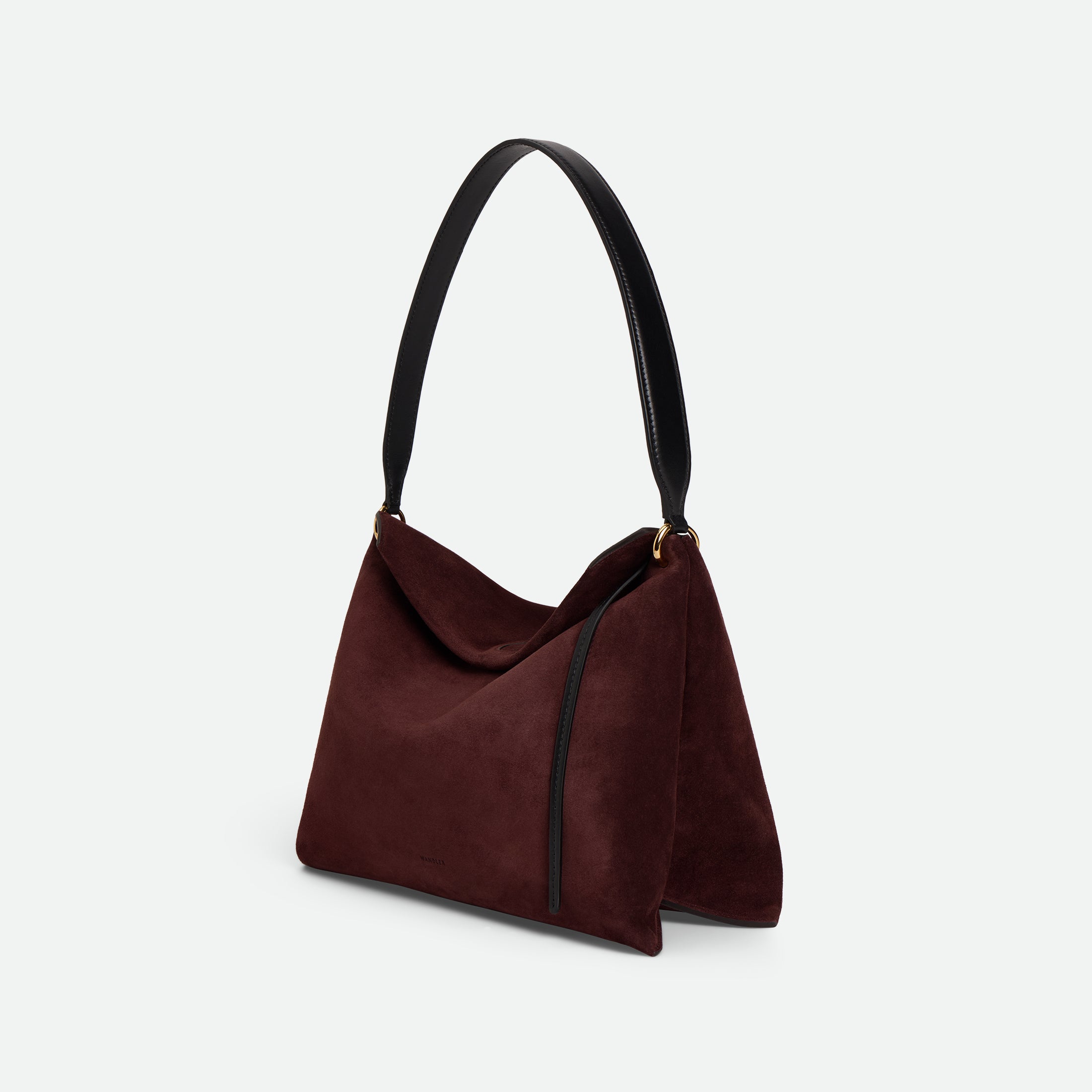 Wandler Penelope Tote Small Acai Suede / Black – Wandler.com