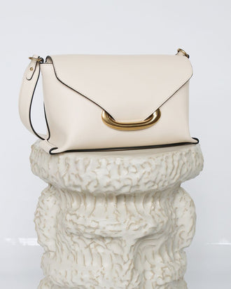 Veneto Shoulder Bag Small - Ivory