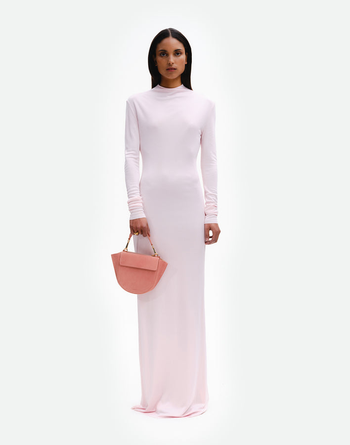 Hortensia Bag Mini - Apricot Suede