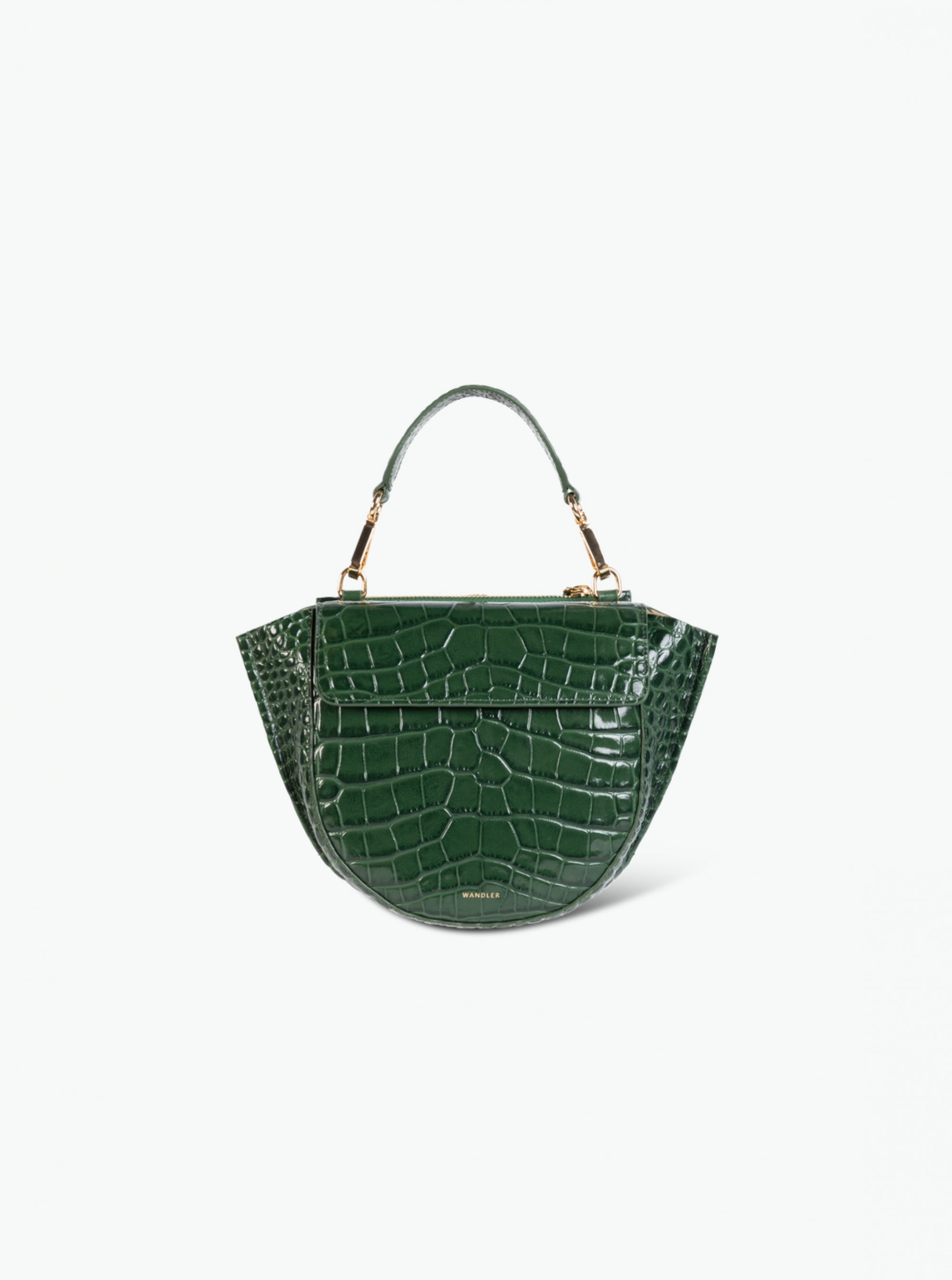 Hortensia Bag Mini - Olive Croco