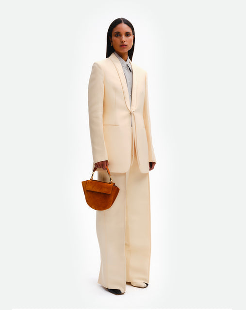 Hortensia Bag Mini - Cognac Suede