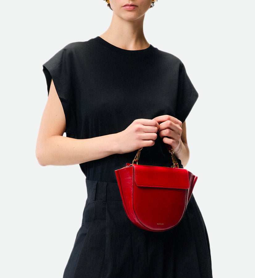 Hortensia Bag Mini - Cranberry