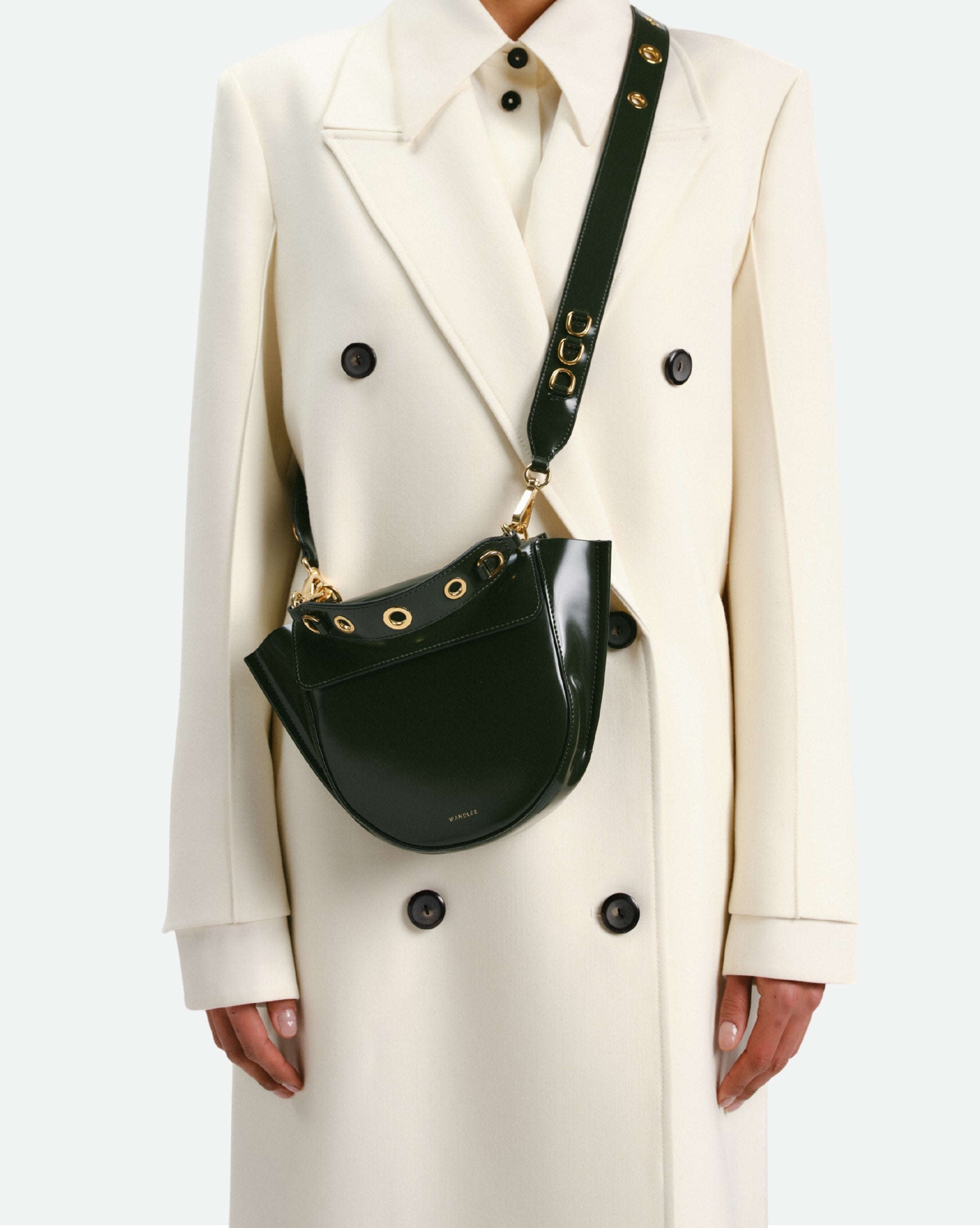 Hortensia Bag Mini Eyelets - Jazz Olive