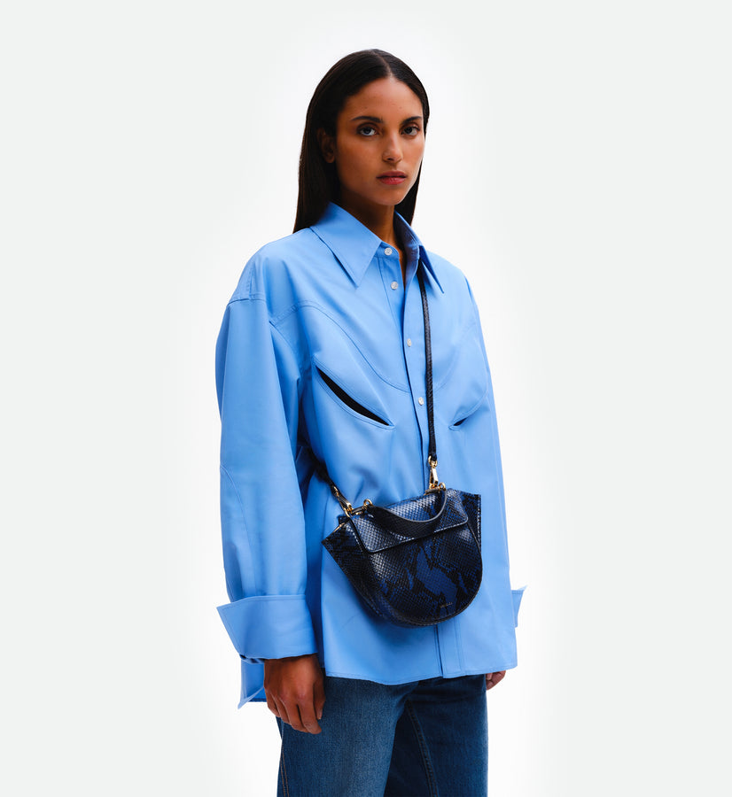 Hortensia Bag Mini - Orion Python