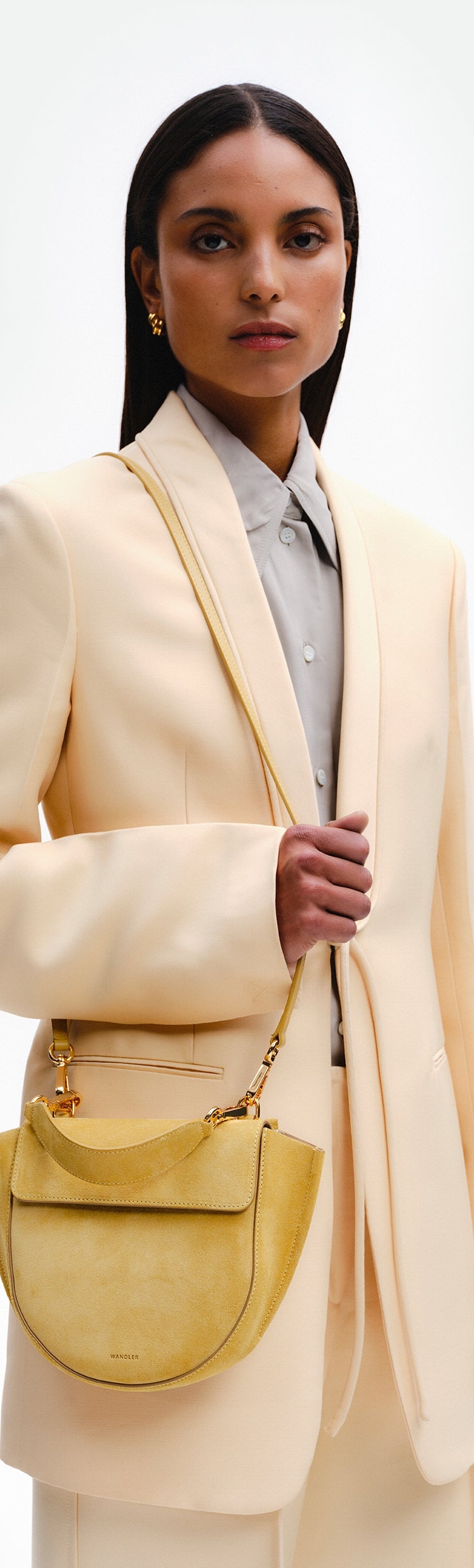 Hortensia Bag Mini - Sandy Suede