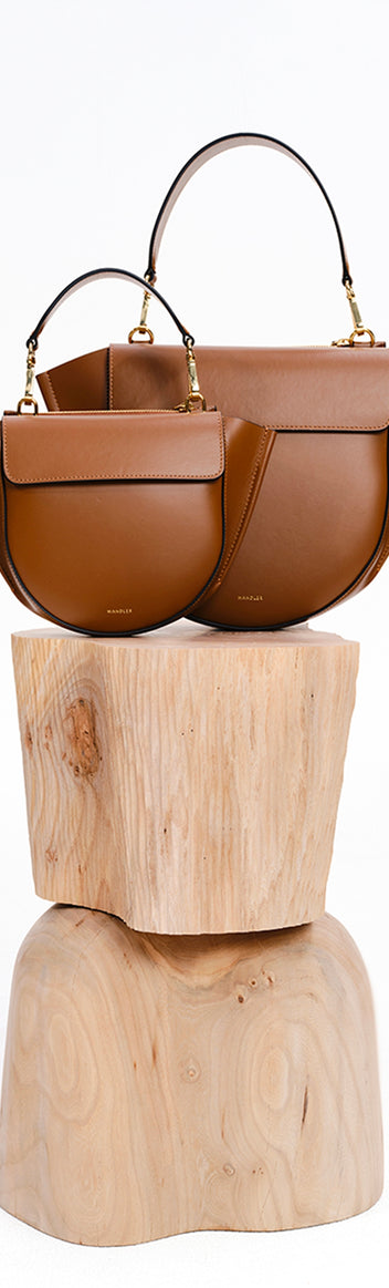 Hortensia Bag Mini Saddle/Bamboo main image 1