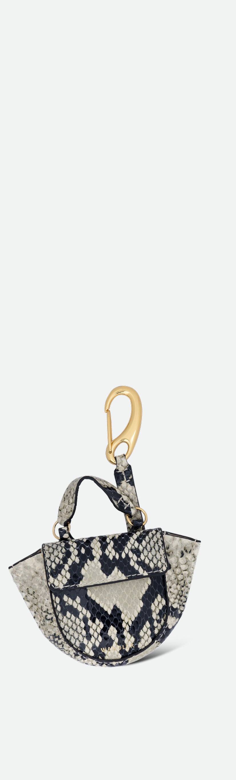 Hortensia Micro - Black / White Python