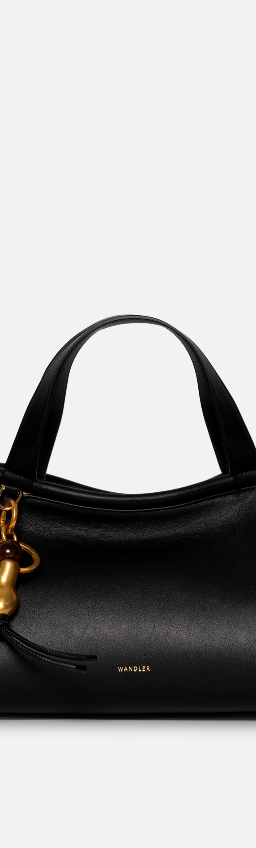 Bag Charm Beads - Gold Peanut