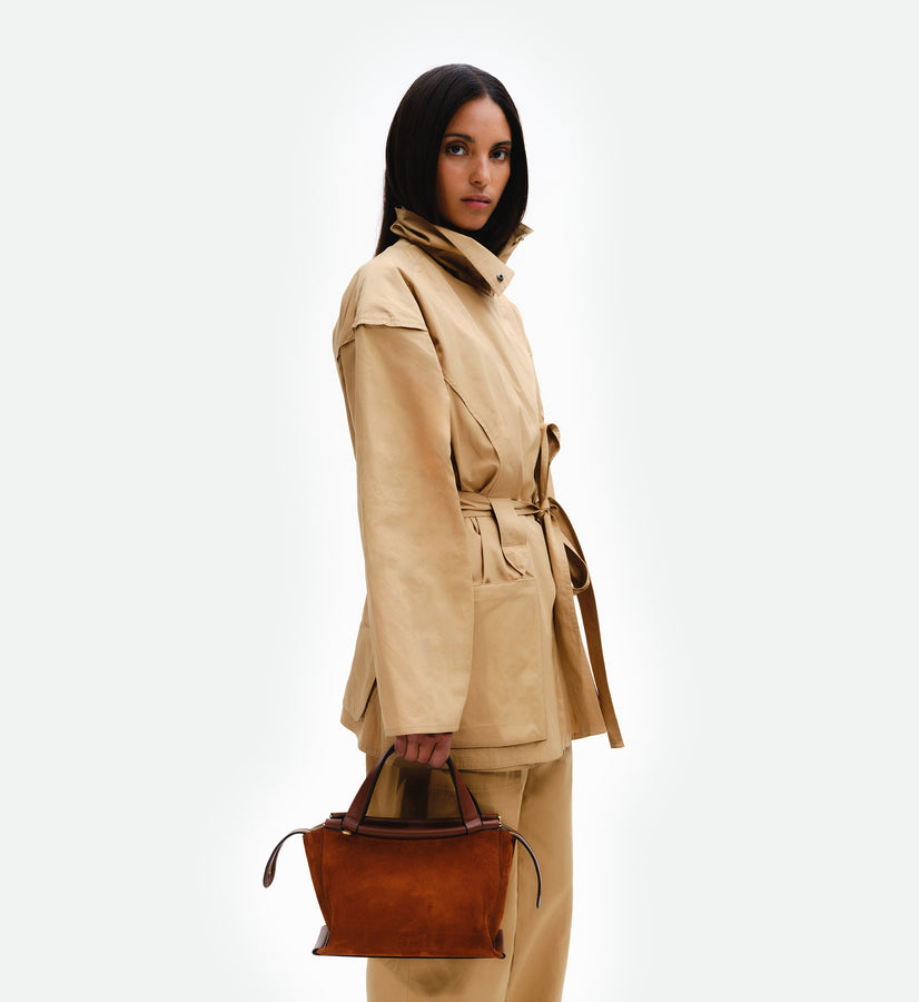 Ida Bag - Tan Suede