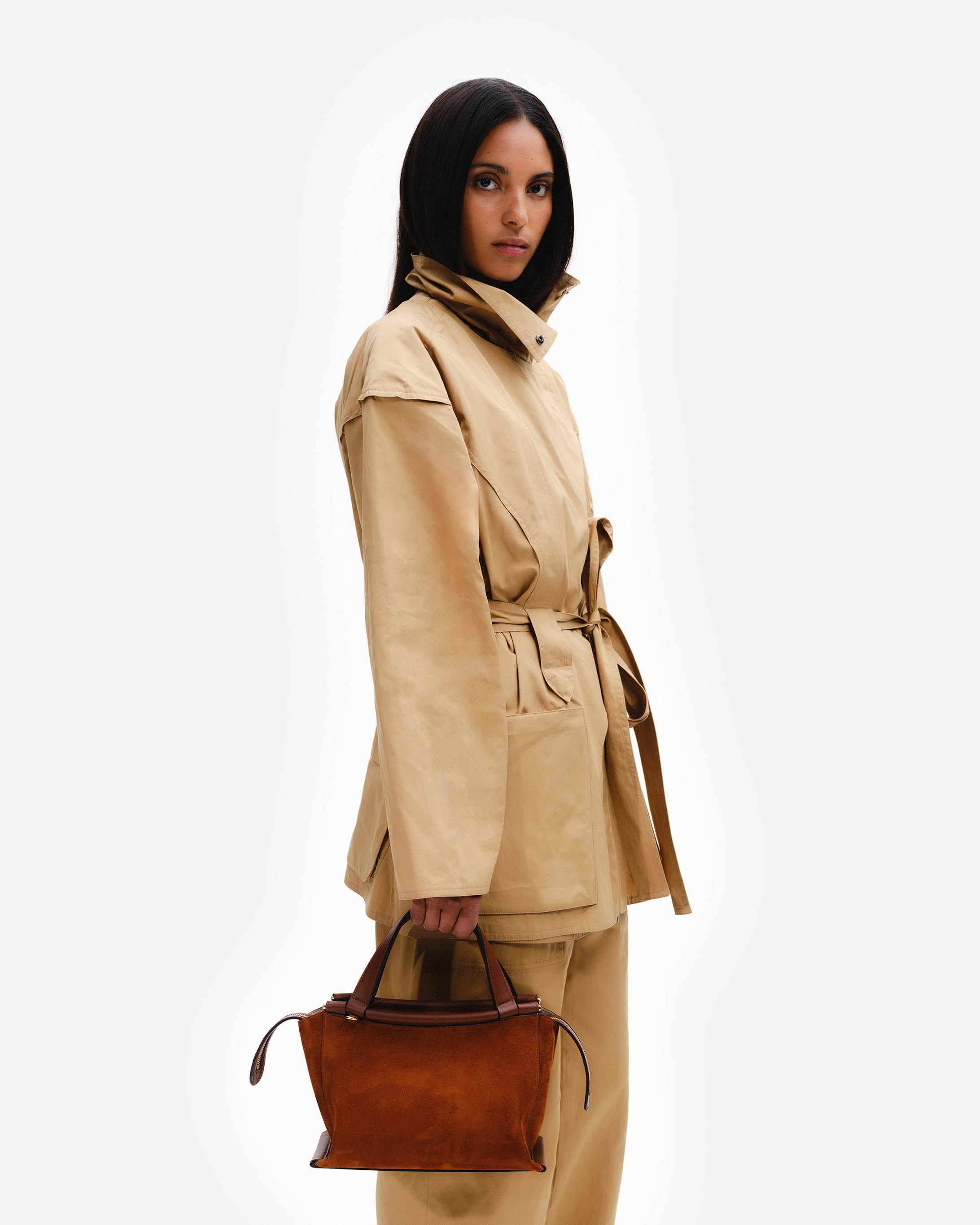 PRE ORDER Ida Bag - Tan Suede