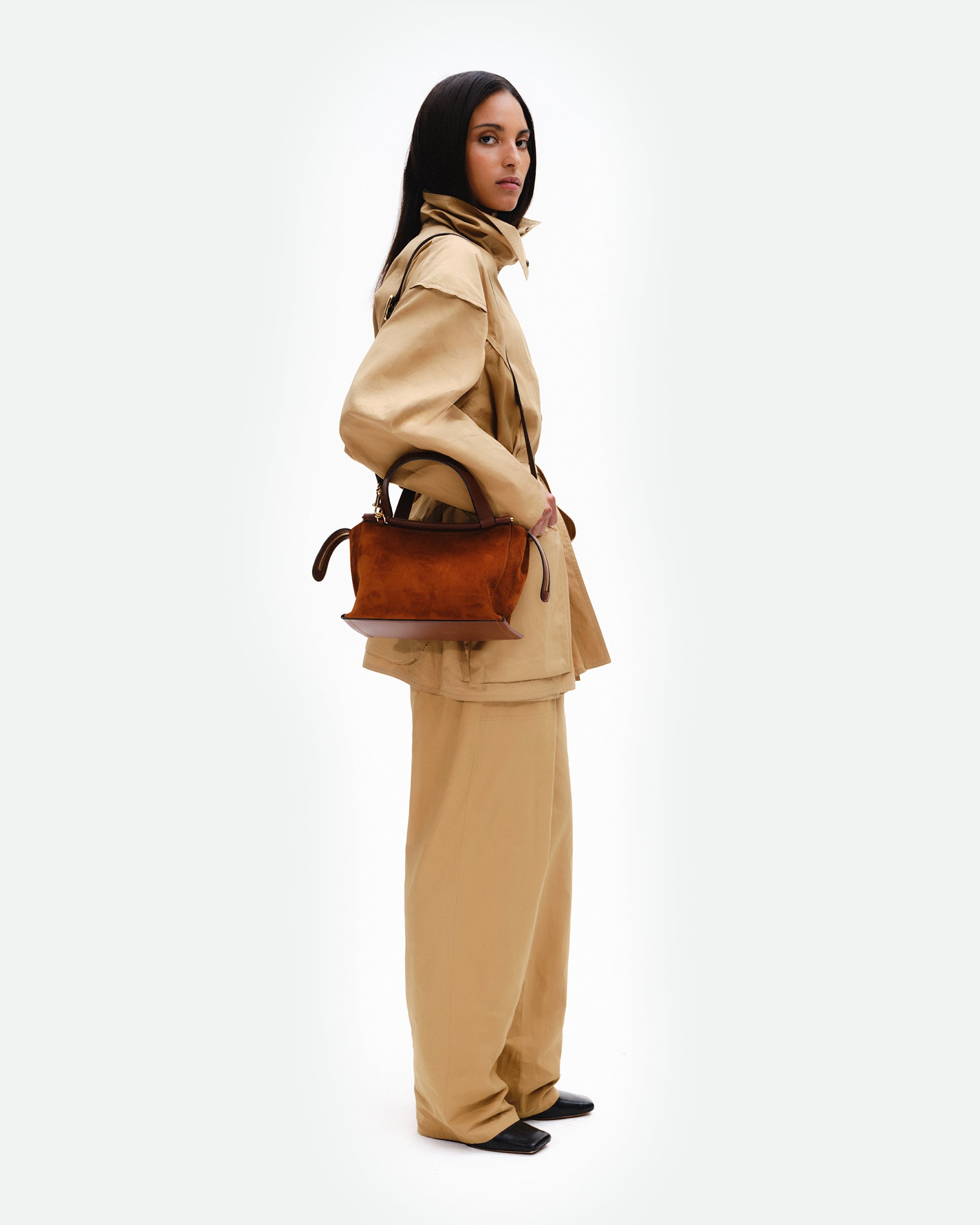 PRE ORDER Ida Bag - Tan Suede