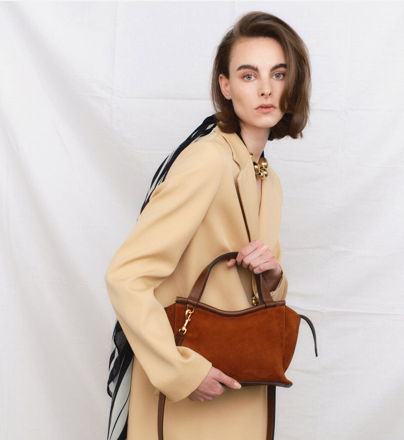 Ida Bag - Tan Suede