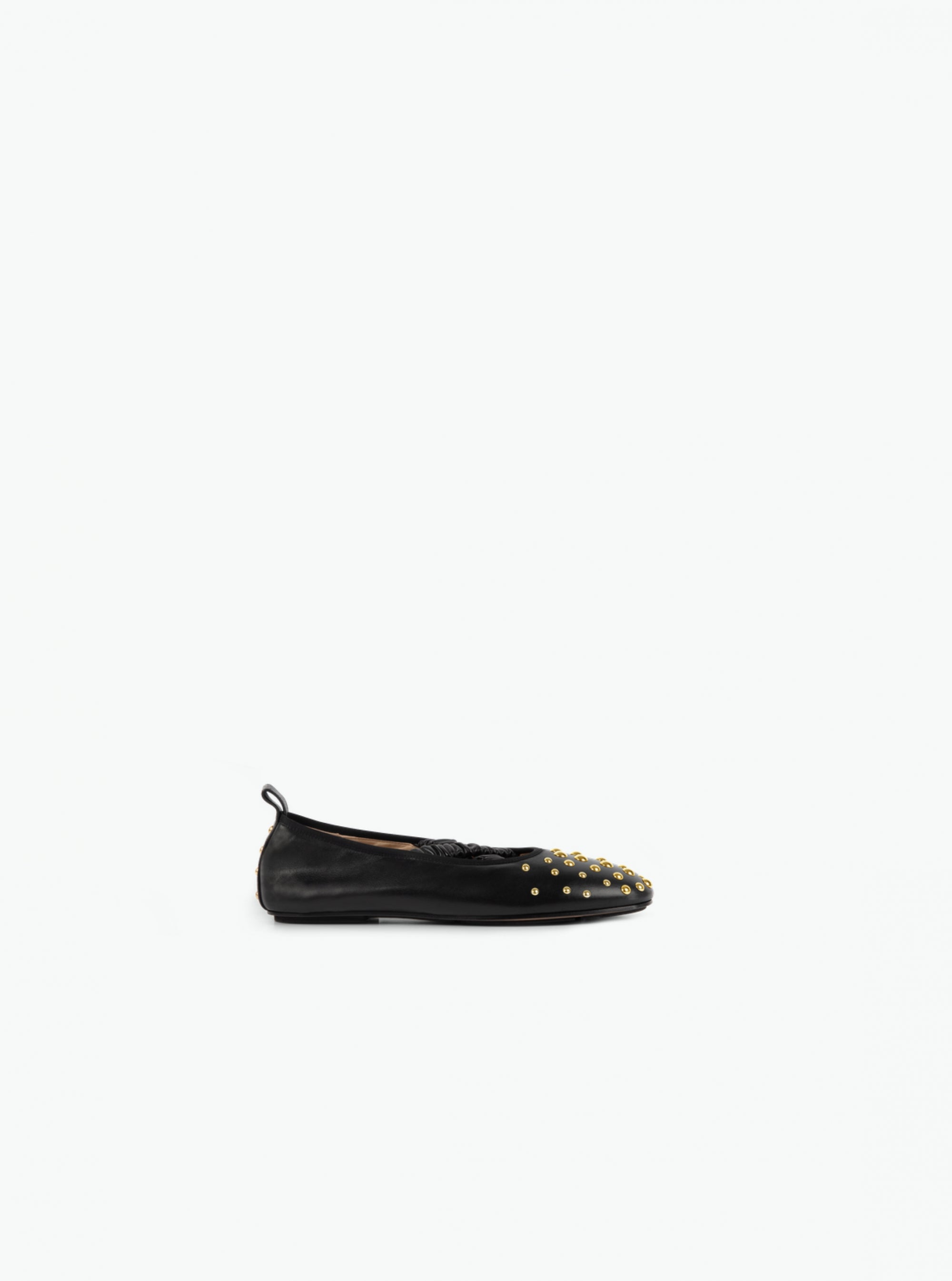 June Ballerina - Black / Studs