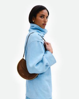 Kate Mini Crossbody - Saddle