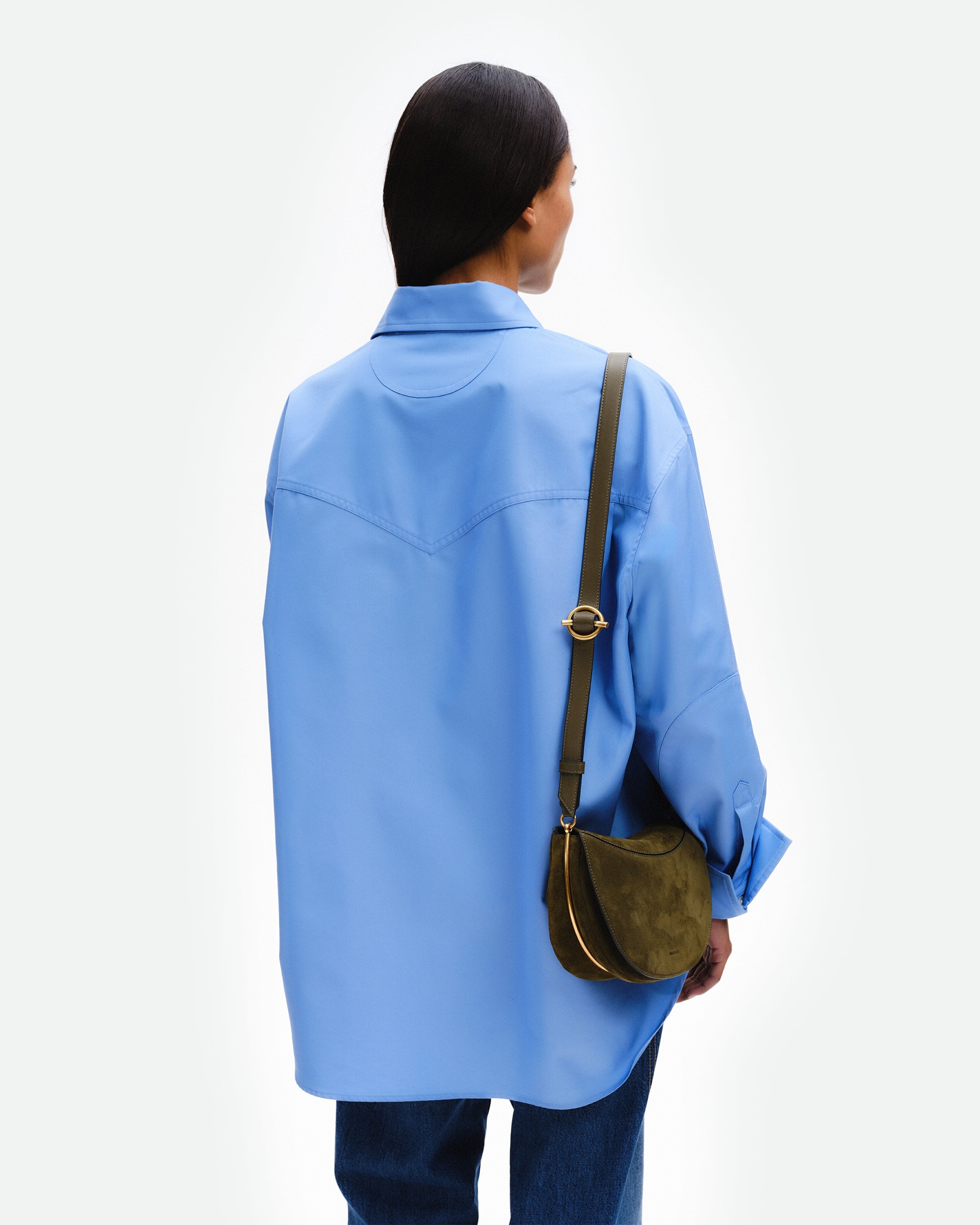 Kate Bag - Olive Suede / Olive