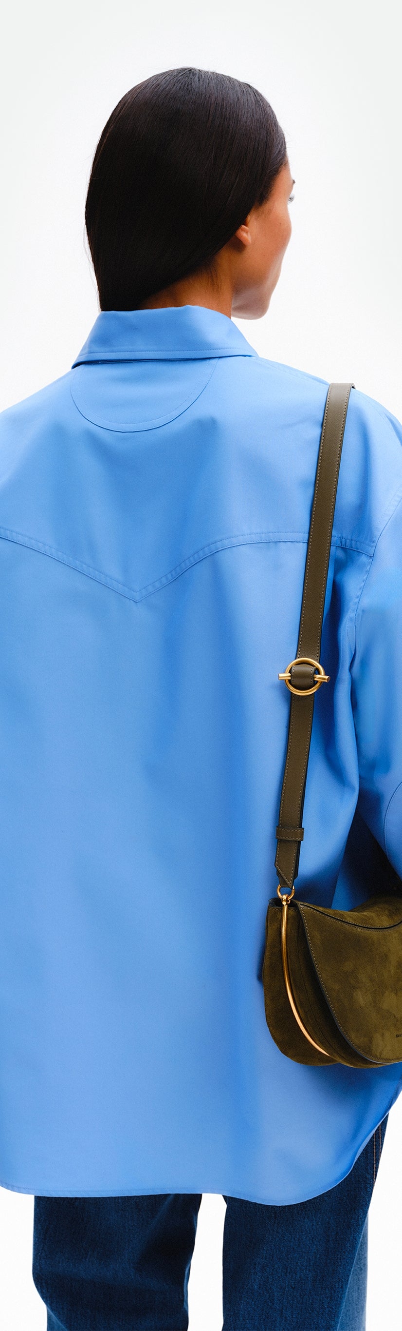 Kate Bag - Olive Suede / Olive