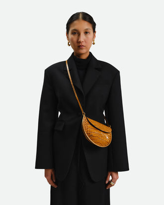 Kate Mini Crossbody - Saddle Croco
