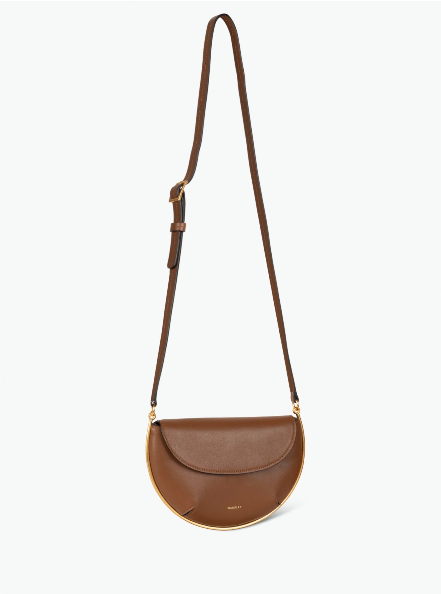 Kate Mini Crossbody - Saddle