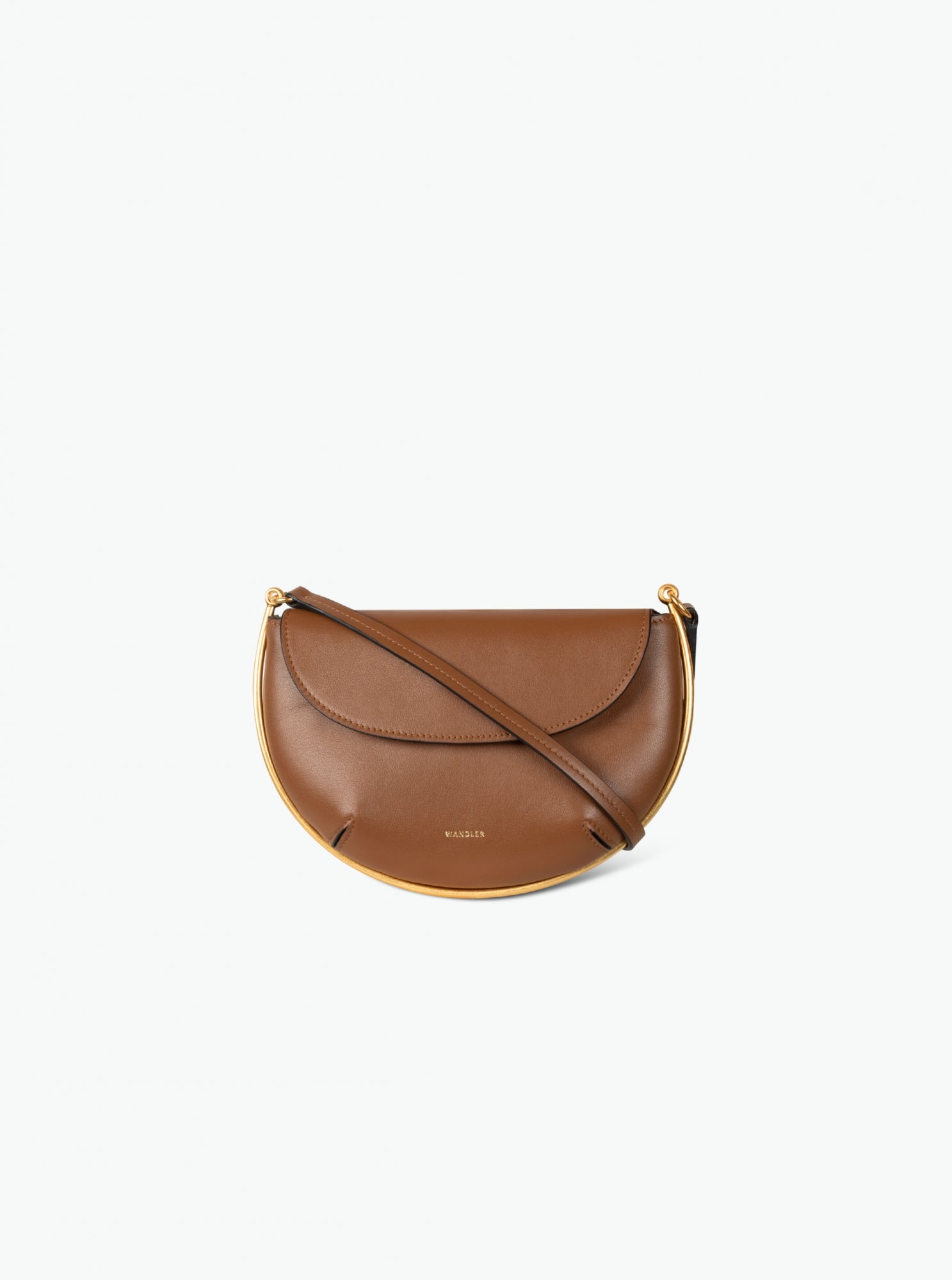 Kate Mini Crossbody - Saddle