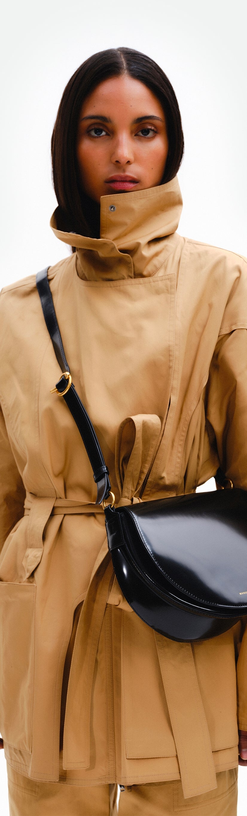 Kate Saddle Bag - Jazz Black