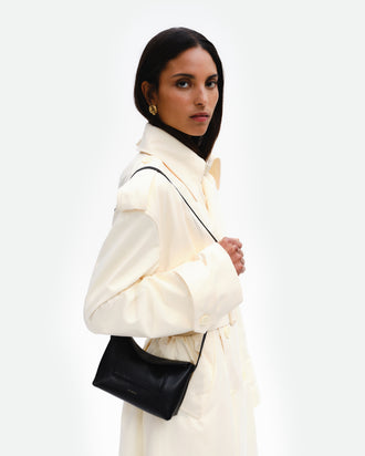 Penelope Slouch Mini - Black Crust