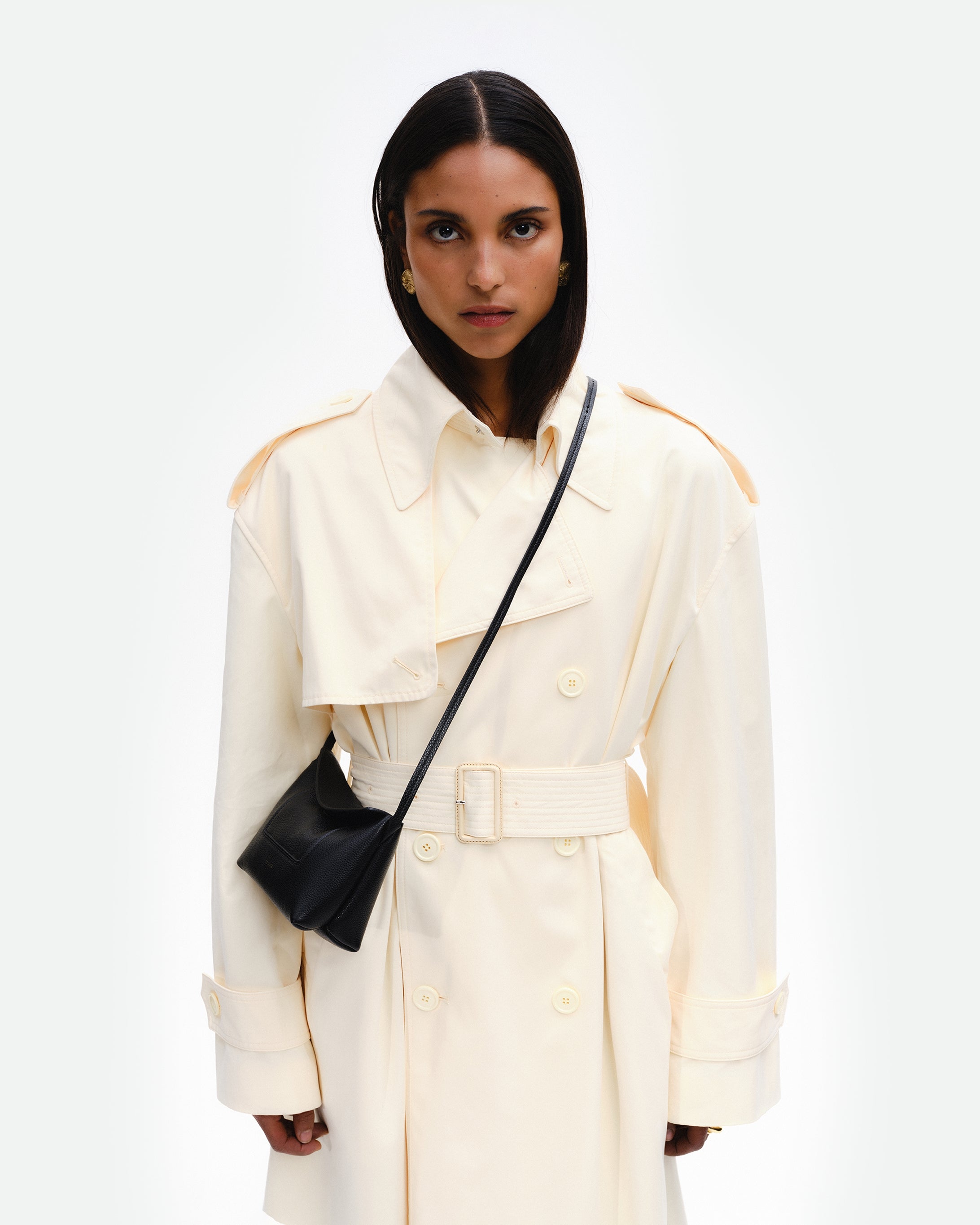 Penelope Slouch Mini - Black Crust