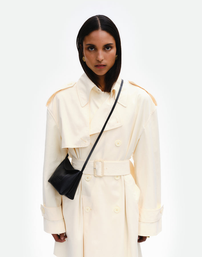 Penelope Slouch Mini - Black Crust