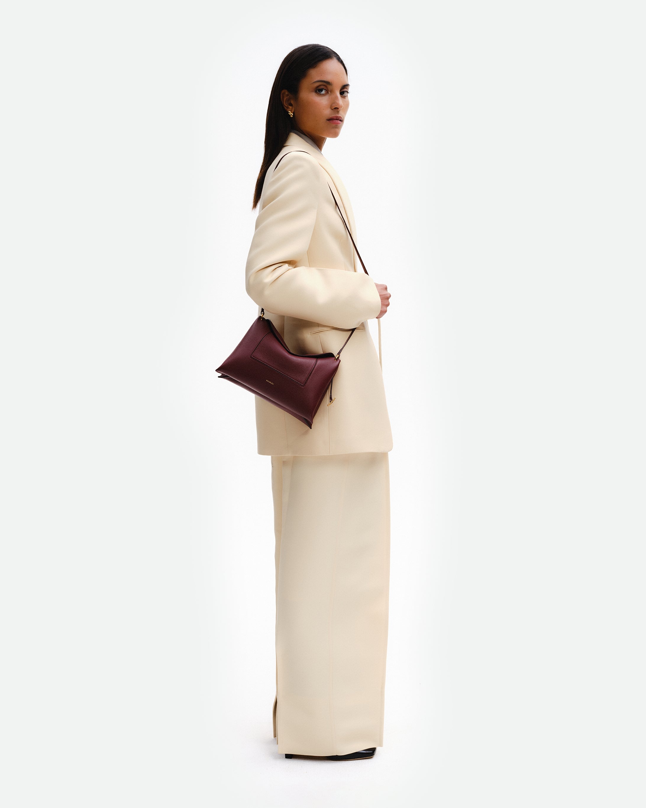 Penelope Slouch Bag - Acai Crust