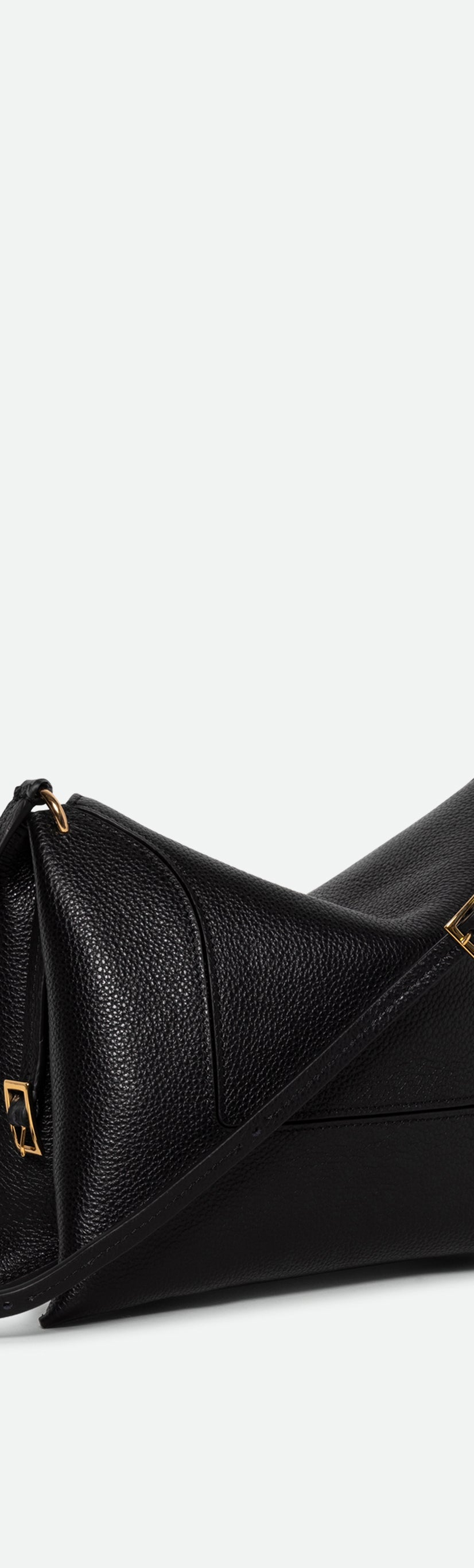 Penelope Slouch Bag - Black Crust