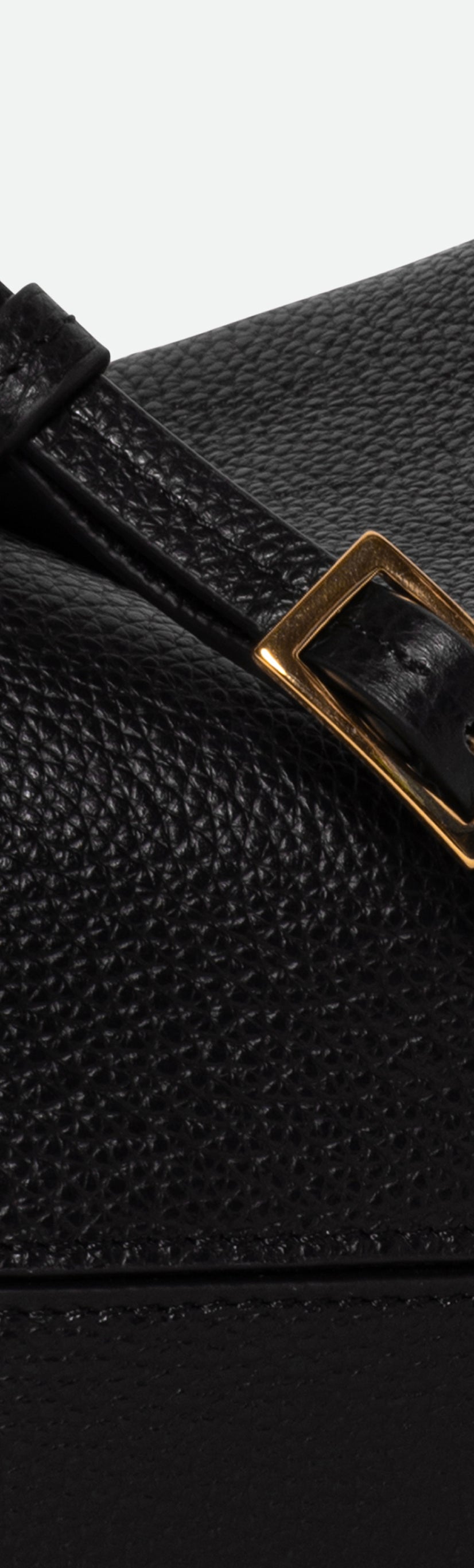 Penelope Slouch Bag - Black Crust