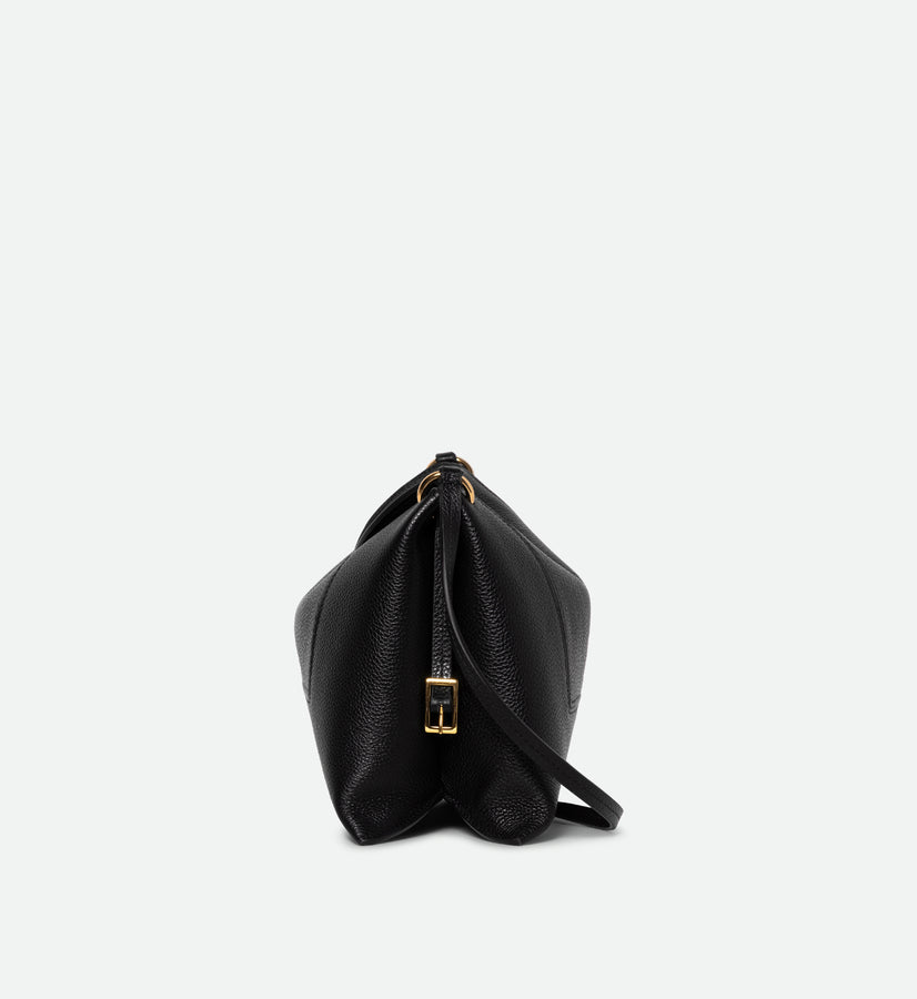 Penelope Slouch Bag - Black Crust