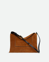Penelope Slouch Bag - Cognac Suede