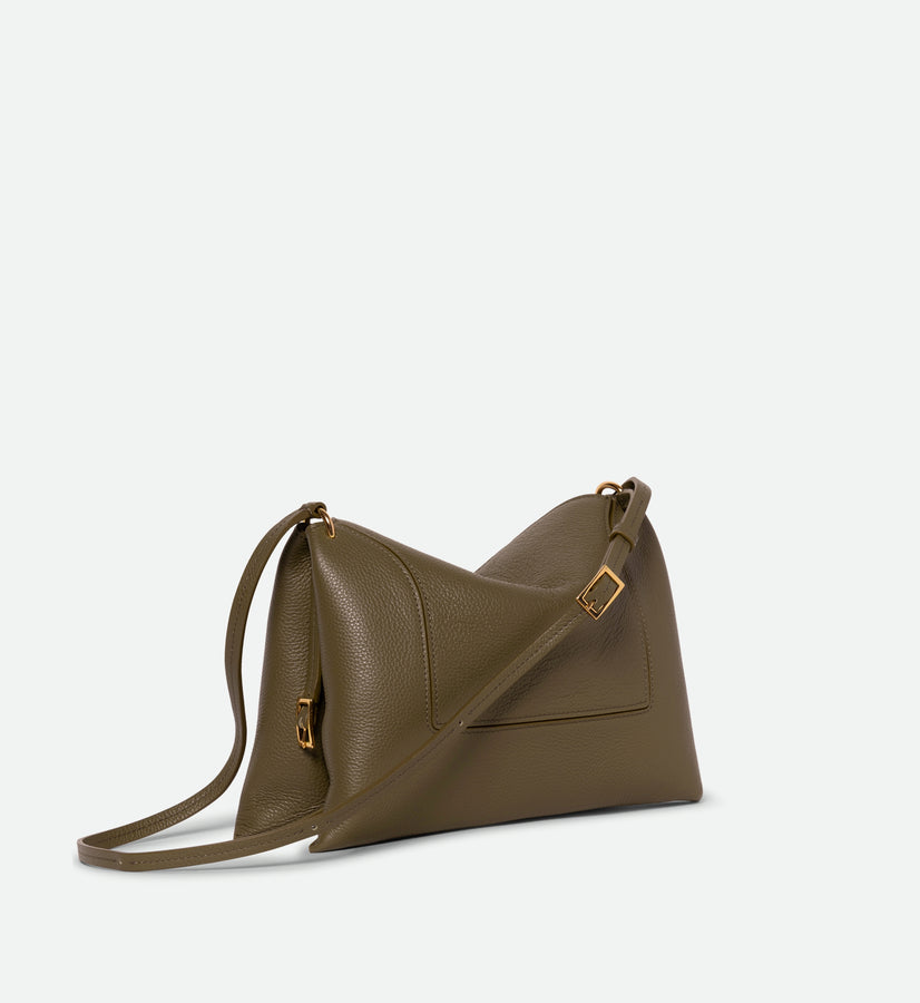 Penelope Slouch Bag - Olive Crust