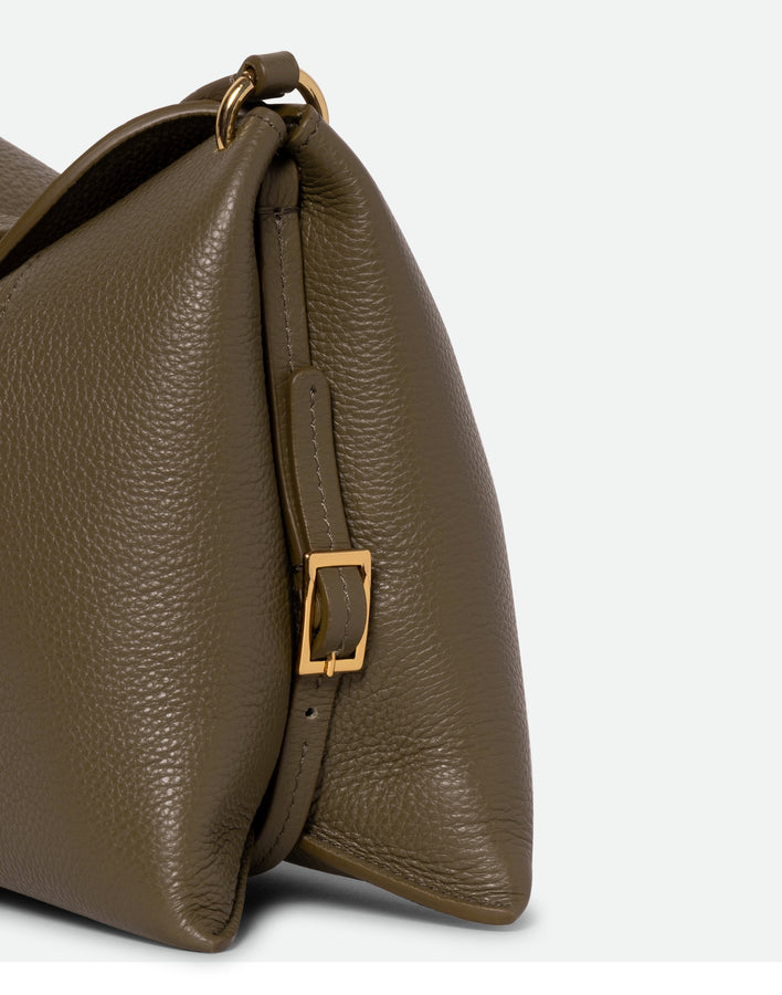 Penelope Slouch Bag - Olive Crust