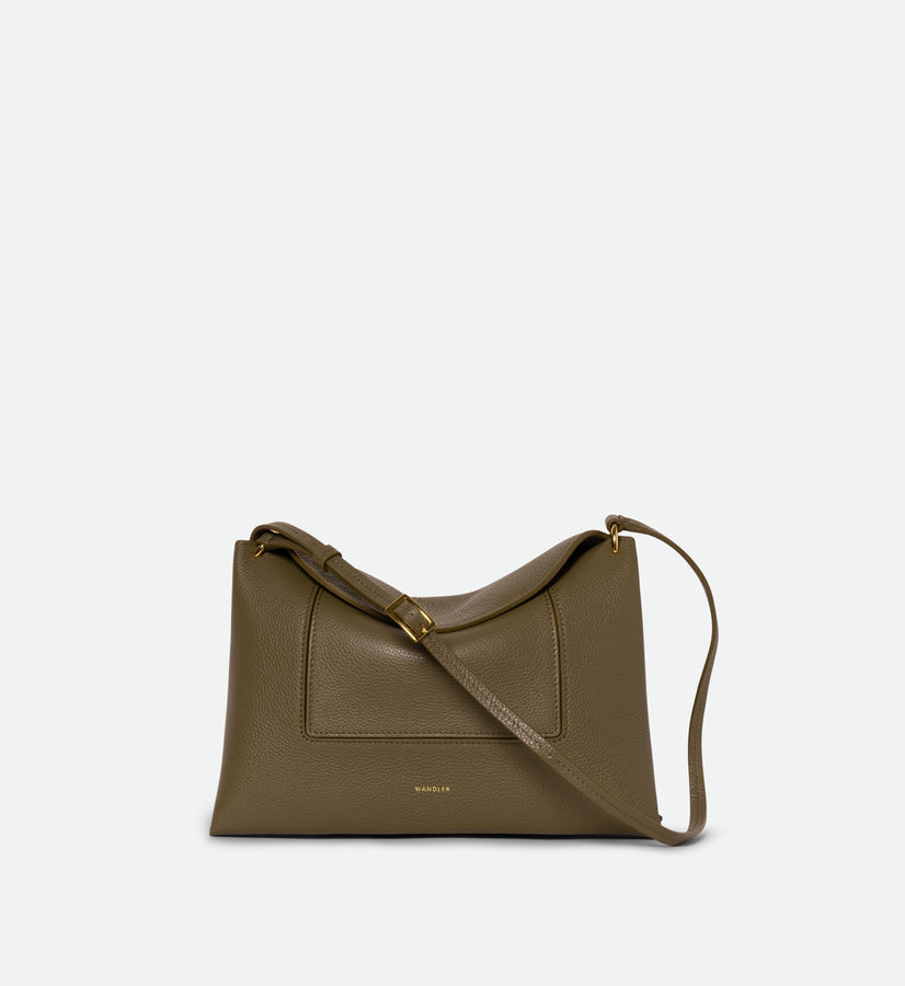 Penelope Slouch Bag - Olive Crust