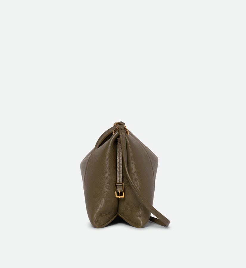 Penelope Slouch Bag - Olive Crust